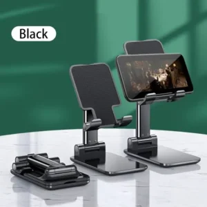 T1 Universal Ergonomic Collapsible Adjustable Desktop Tablet Mobile Phone Holder